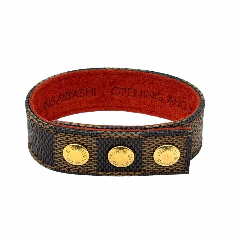 Louis Vuitton Damier Snap Bracelet